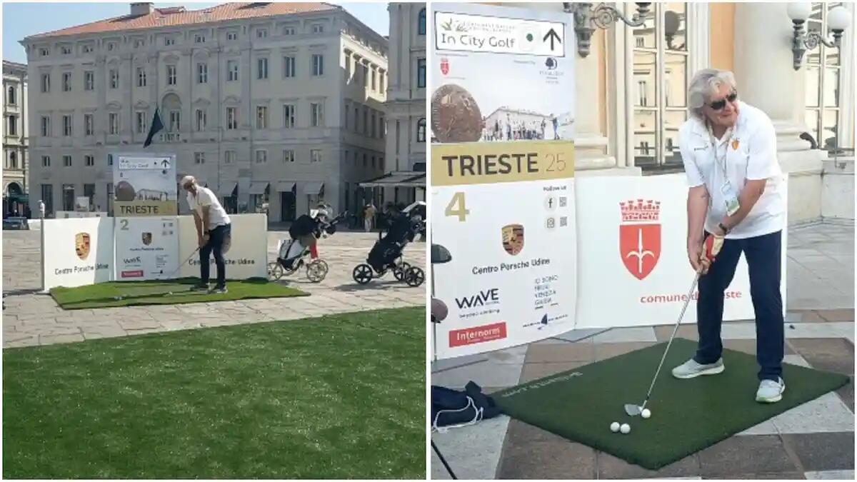 72 golfisti nel torneo urbano Southwest Greens: 18 buche tra le piazze di Trieste - 