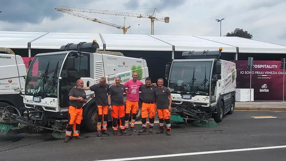 Giro d’Italia a Fiume Veneto: successo anche nella sostenibilità ambientale -