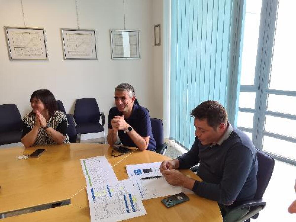 Assessore Roberti visita cantieri opere pubbliche ad Aviano - 