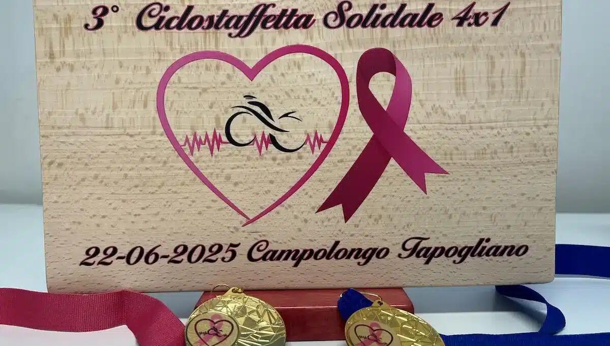 Ciclostaffetta solidale 4x1 ora: a Campolongo il 22 giugno si pedala contro il cancro - 