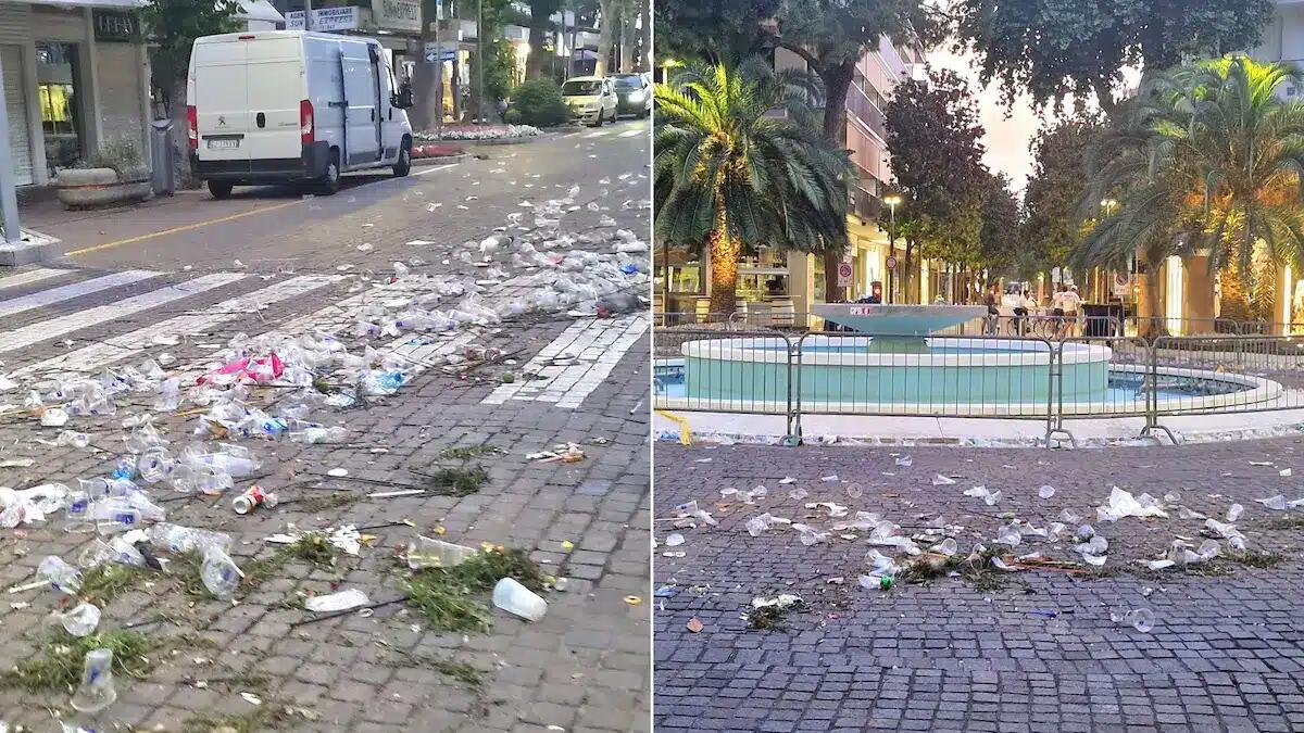 Pentecoste a Lignano, notte di eccessi. Risveglio tra una distesa di rifiuti | FOTO - 