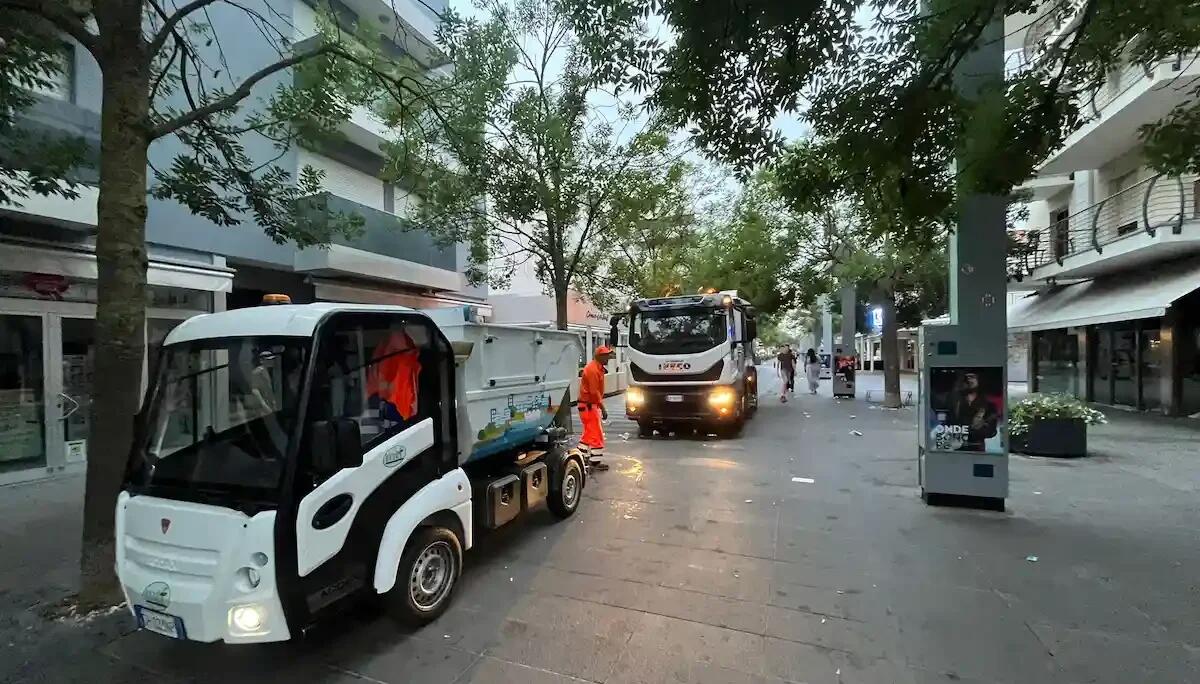 Pentecoste a Lignano: pulizia intensiva e interventi potenziati con MTF - 