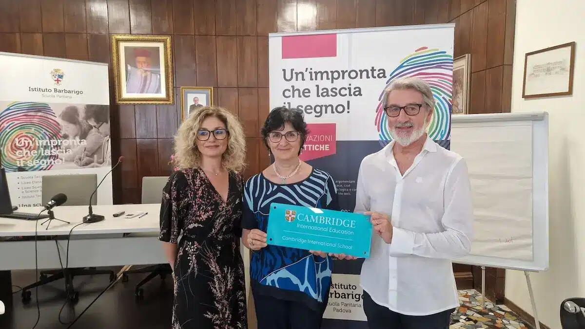 Istituto Barbarigo di Padova riconosciuto Cambridge International School con nuovi percorsi bilingue - 