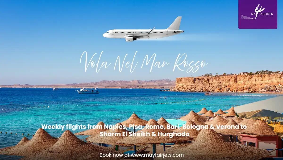 Collegamento Italia-Egitto: Mayfair Jets potenzia l’offerta con booking online. Voli anche da Verona - 