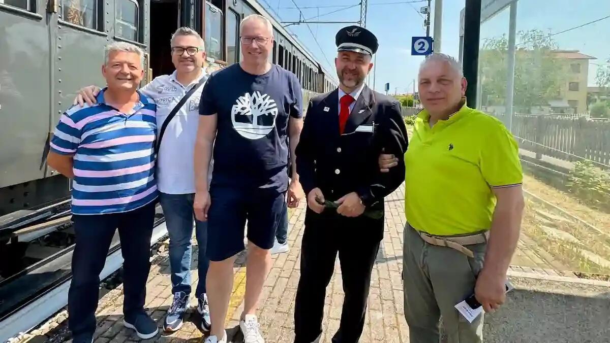Palazzolo dello Stella: tutto esaurito per il treno storico delle Risorgive e dello Stella - 