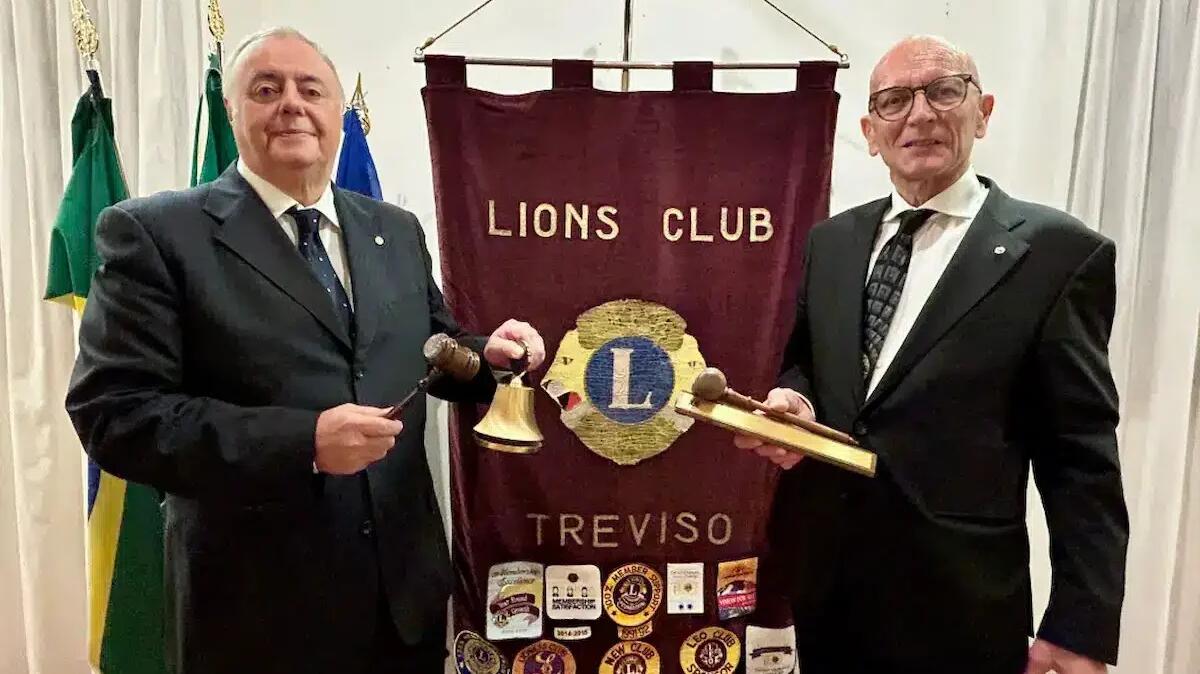 Il Lions Club Treviso cambia guida, Perin nuovo presidente: "Un onore guidare il club" - 