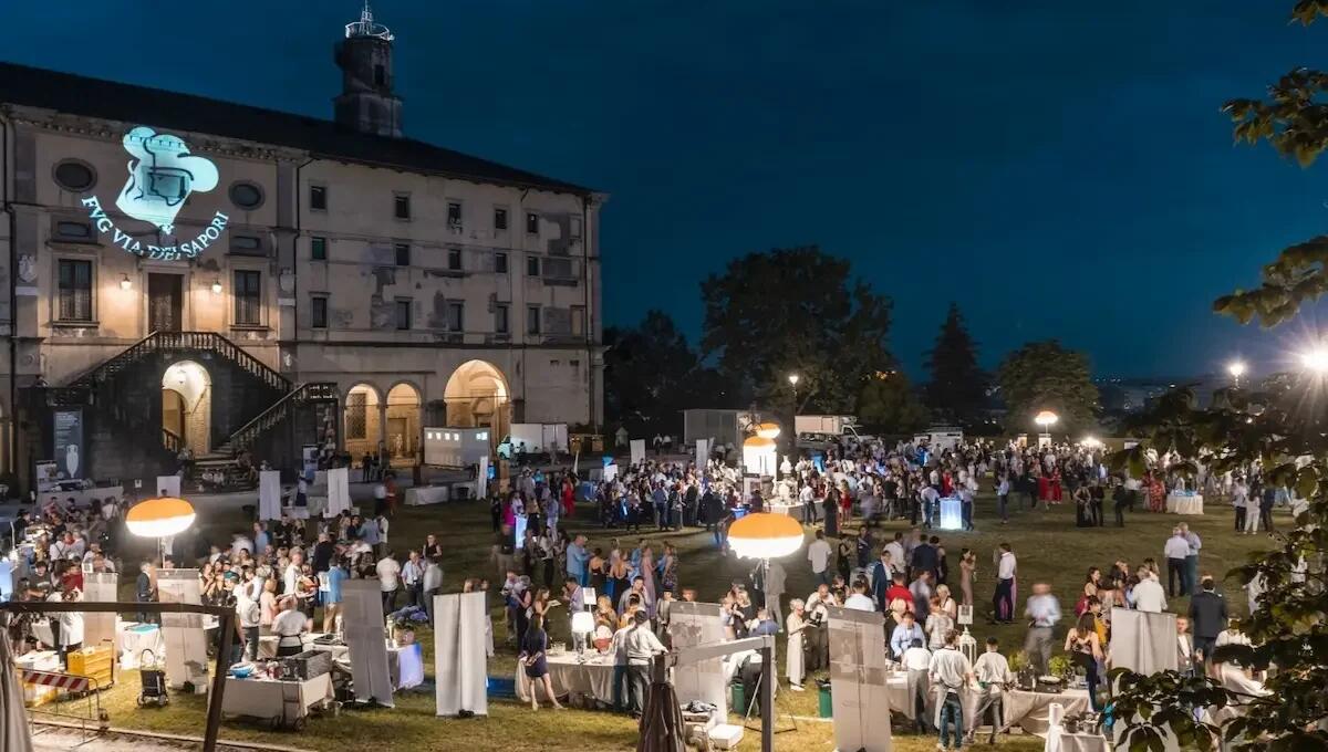 Friuli Venezia Giulia Via dei Sapori: cena spettacolo al Castello di Udine per celebrare il 25° anniversario - 