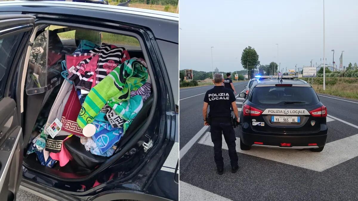 Jesolo, maxi blitz contro il commercio abusivo in spiaggia: sequestrati all’alba 230 oggetti - 