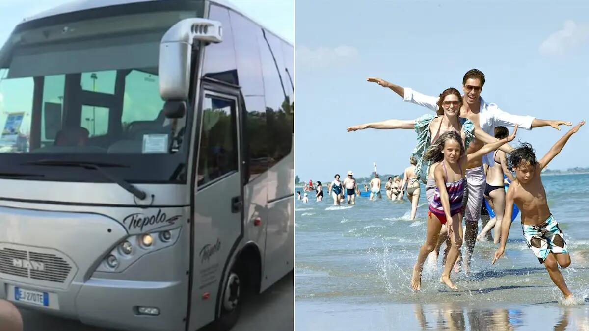 Ansia da parcheggio? A Lignano c’è il Bus navetta gratis per la spiaggia. Come funziona - 