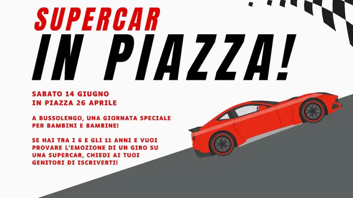 Bussolengo tra antiquariato e supercar: eventi in piazza il 14 giugno -