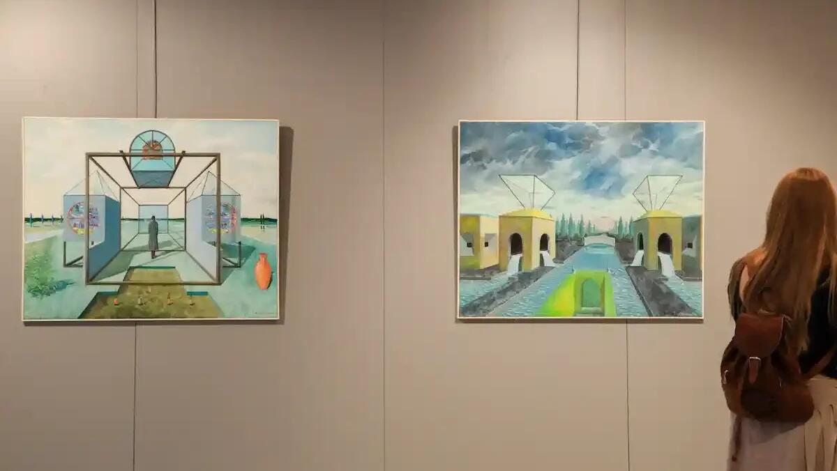 Mondi Astrali: il viaggio interiore di Nino Trovato in mostra a Trieste - 