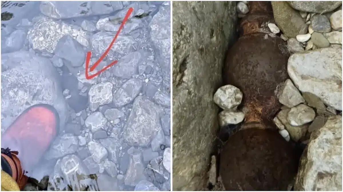 Savogna, bimbi giocano nel torrente e si avvicinano a un oggetto metallico: era un ordigno bellico inesploso - 