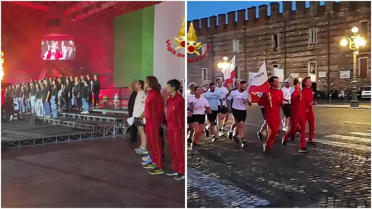 Special Olympics, la torcia dell’inclusione a Verona: protagonista il Gruppo Sportivo dei Vigili del Fuoco - 