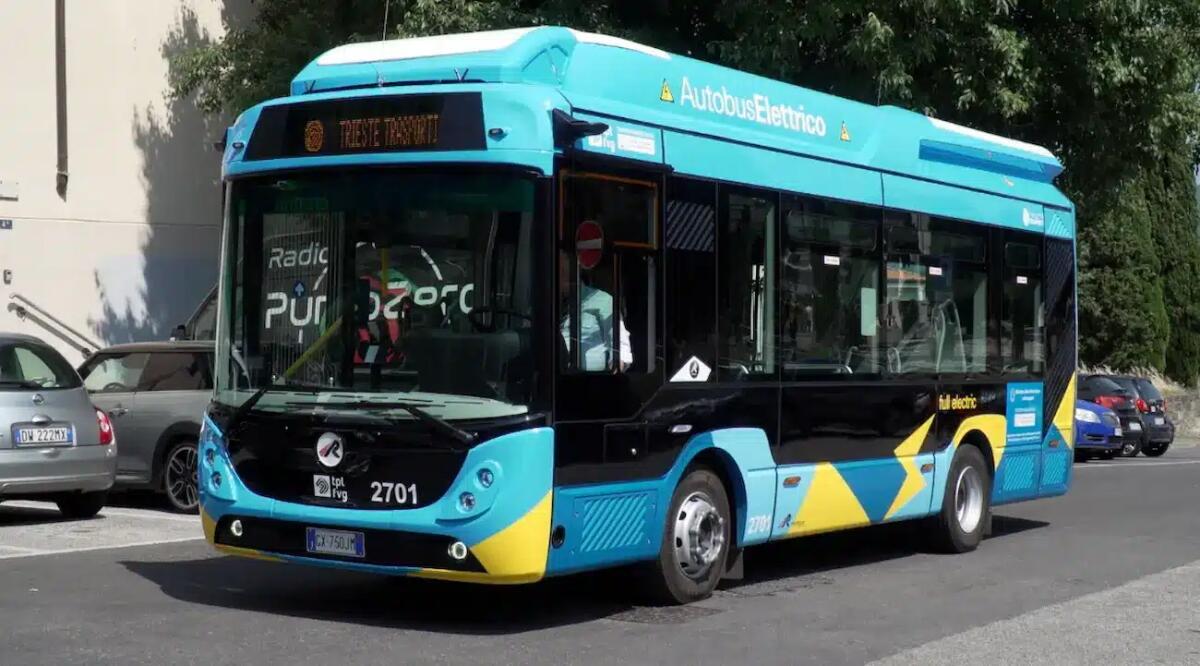 Trieste sempre più green: entrano in funzione altri autobus elettrici, operativi su 4 linee - 
