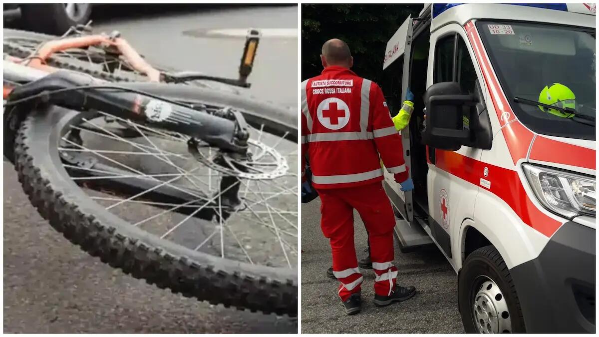 Pomeriggio di paura in paese: madre cade in bici con il figlio di 3 anni, entrambi ricoverati in ospedale - 