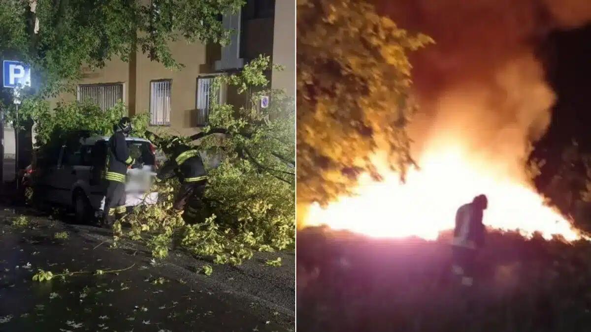 Maltempo, Friuli Venezia Giulia "messo a ferro e fuoco": 70 interventi dei pompieri in una notte - 
