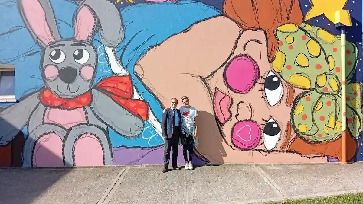 Albignasego entra in Super Walls: murales nella scuola Valgimigli con l’artista Carolì - 