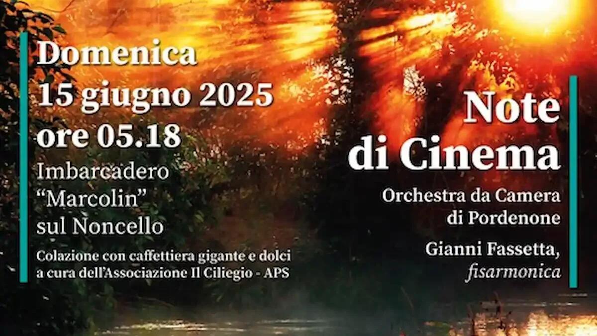 Alba in concerto sul Noncello: magia e musica a Pordenone FA Musica 2025 -