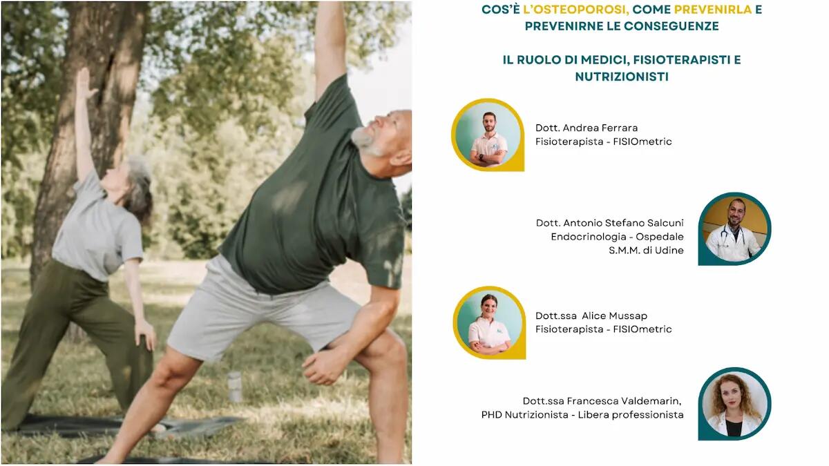 Come prevenire l'osteoporosi: evento a Udine con esperti per informarsi. Quando e il programma. - 