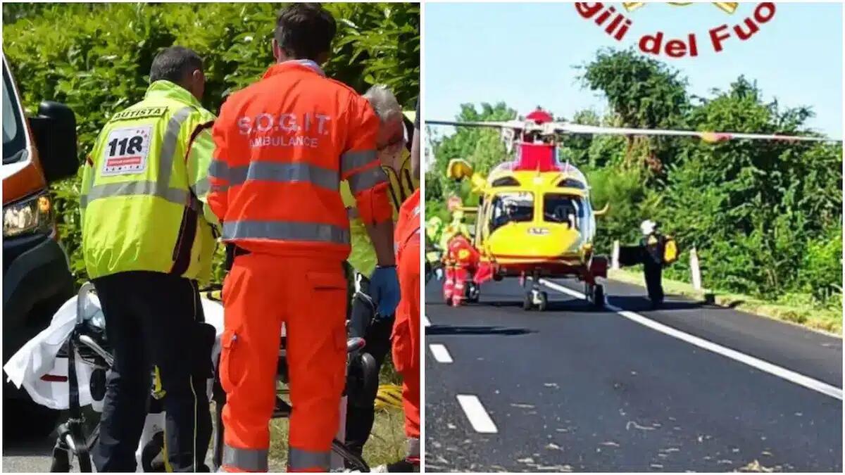 Papà e figlio in Vespa si schiantano contro un’auto: bimbo di 10 anni elitrasportato d'urgenza a Udine -