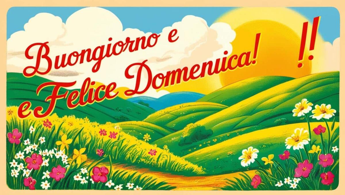 Buongiorno Domenica 13 Luglio 2025: immagini e frasi di Buona Giornata - 