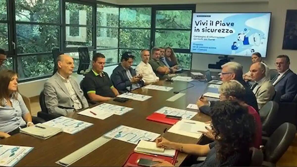 Prevenzione sul Piave: Provincia, Regione e Prefettura presentano il nuovo kit informativo - 