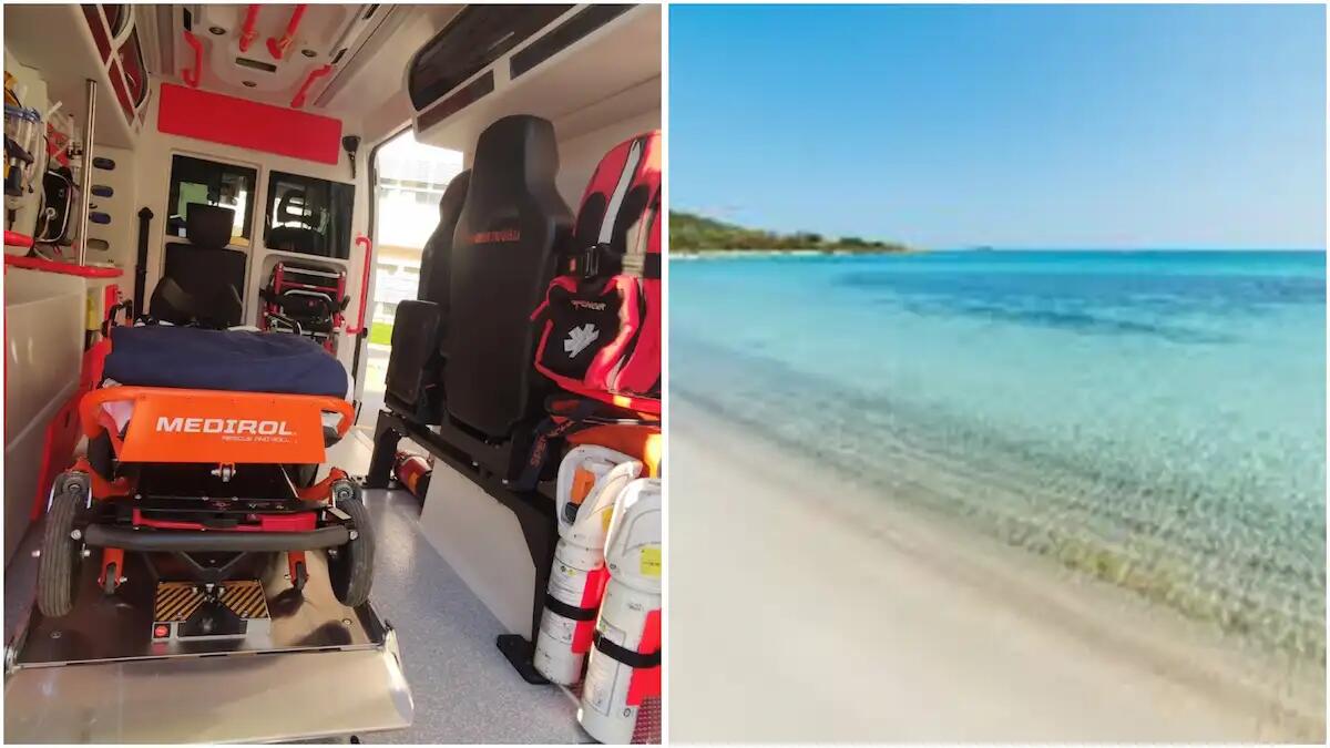 Improvviso malore in spiaggia: 47enne trevigiano ucciso dal caldo torrido in Sardegna - 