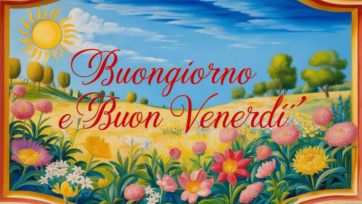 Buongiorno Venerdì 11 Luglio 2025: immagini e frasi di Buona Giornata -