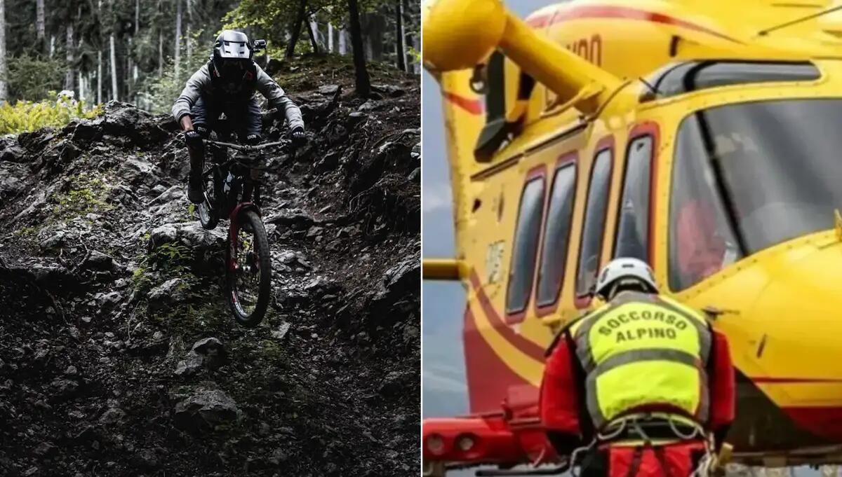 Incidente sulla pista di downhill: 18enne elitrasportato in ospedale, è gravissimo - 