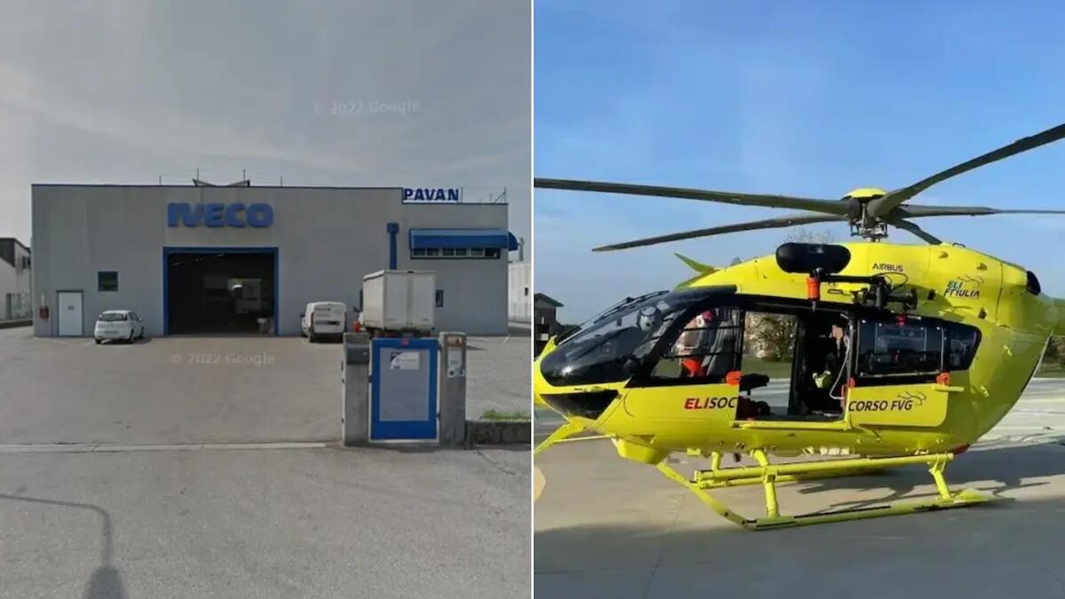 Ferito durante lo stage a Brugnera: caduta da due metri per un 17enne -