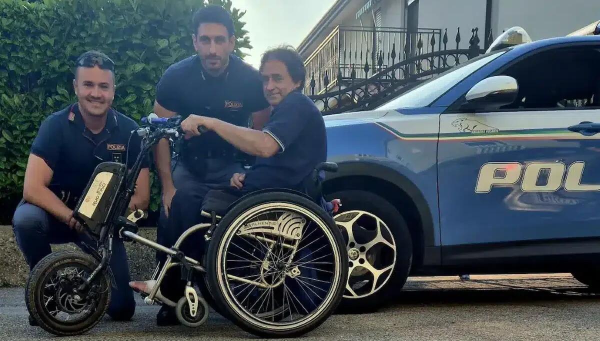 Ruba il ruotino elettrico dalla carrozzina di un disabile: denunciato 60enne marocchino - 
