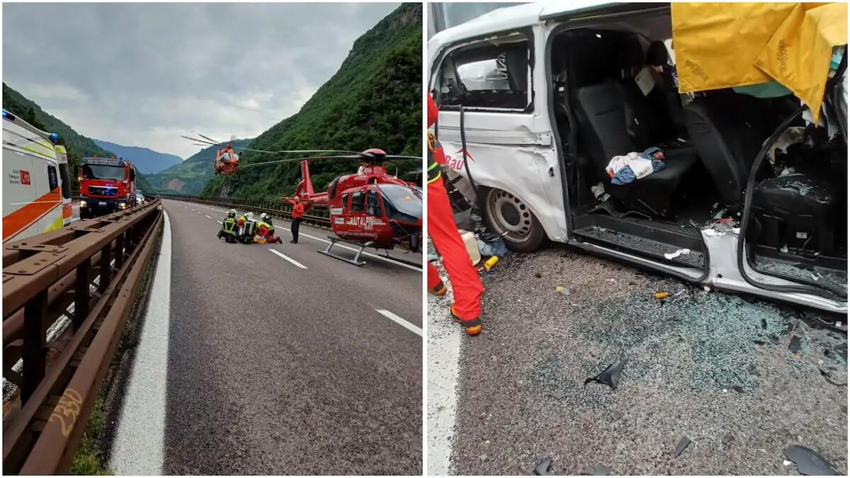 Tremendo schianto in autostrada, 7 feriti: morta una donna. Cosa è successo | FOTO - 