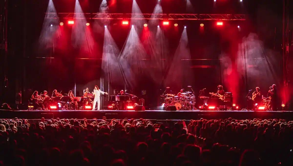 Giorgia incanta Villa Manin: in 7mila cantano all'unisono nell'unica tappa friulana del tour - 