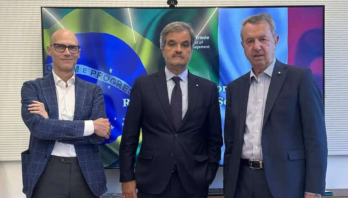 Cooperazione internazionale sull'asse Italia-Brasile: visita dell'Ambasciatore de Souza alla MIB di Trieste - 