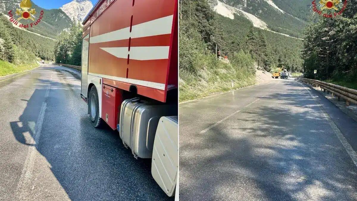 Frana a San Vito di Cadore, riaperta la SS51 solo ai mezzi di soccorso - 