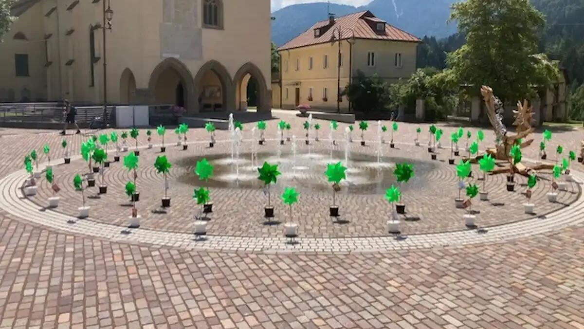 Boramata porta oltre 100 girandole colorate a Tarvisio per un ponte tra culture - 