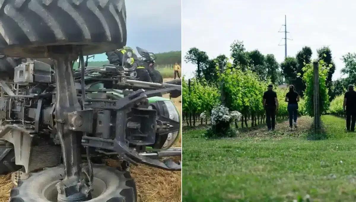 Emanuele muore travolto dal suo trattore in vigna: cadavere trovato il giorno dopo dalla sorella -