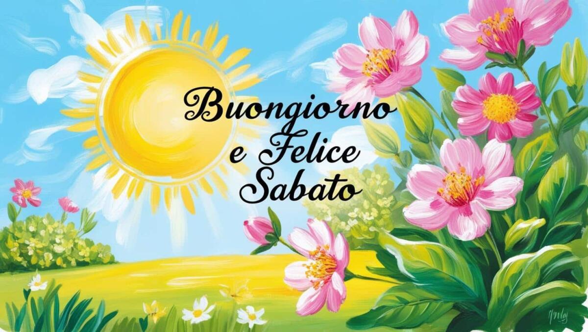Buongiorno sabato 5 Luglio 2025: immagini e frasi di Buona Giornata -