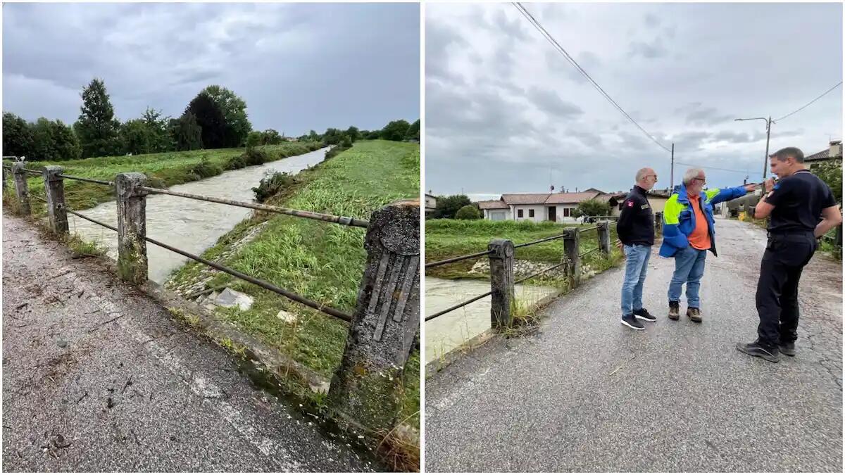 Violenti temporali e allagamenti nel Pordenonese: le aree colpite, Protezione civile al lavoro - 