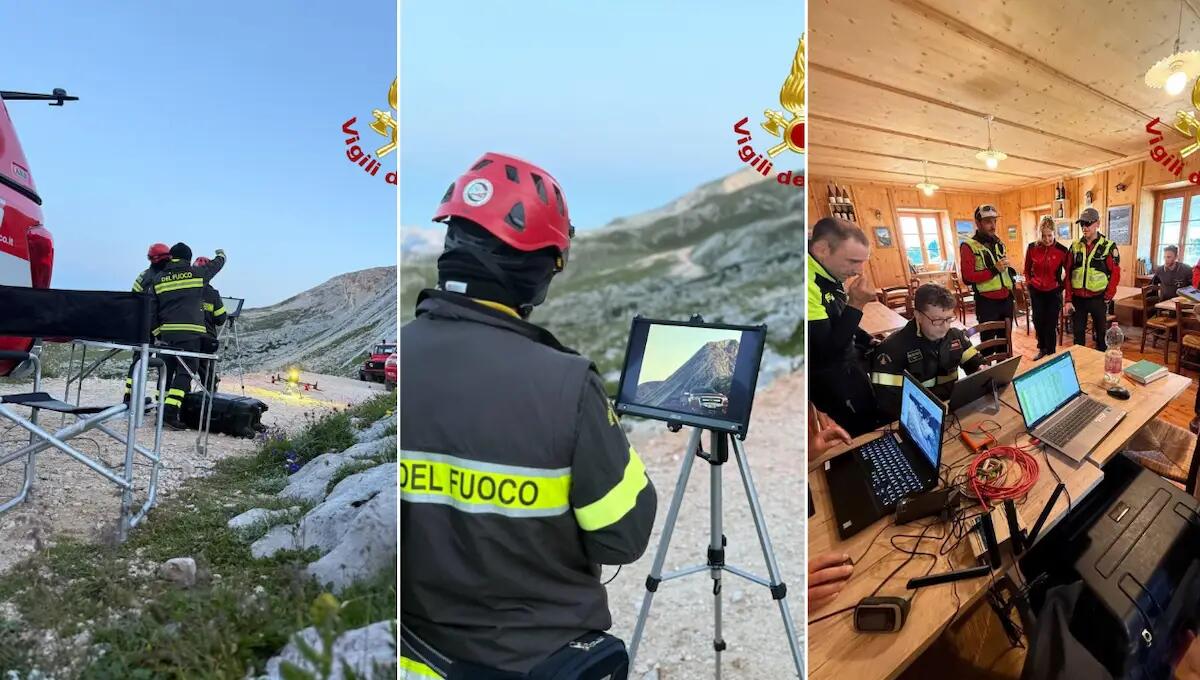 Risulta dispersa in quota a Cortina: si cerca turista 60enne con droni, termocamere ed elicottero - 