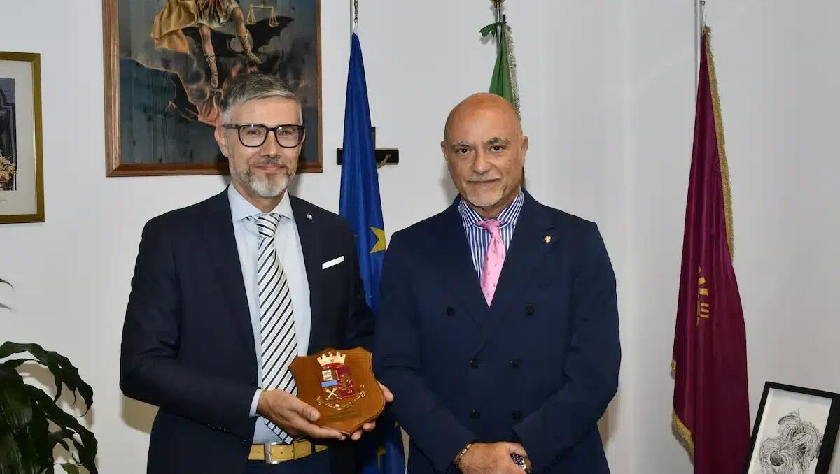Pordenone, il Questore saluta e ringrazia il Colonnello Cardia -