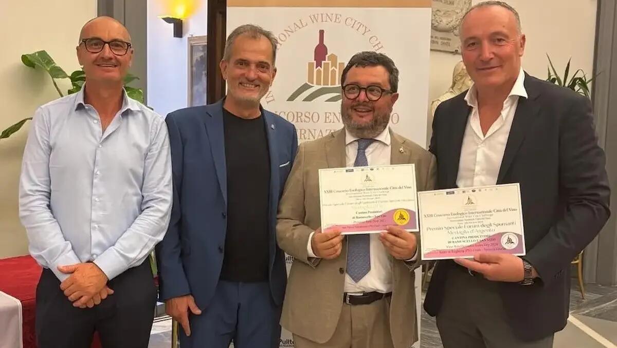 Concorso Enologico Città del Vino: la Cantina di Ramuscello conquista due medaglie a Roma -