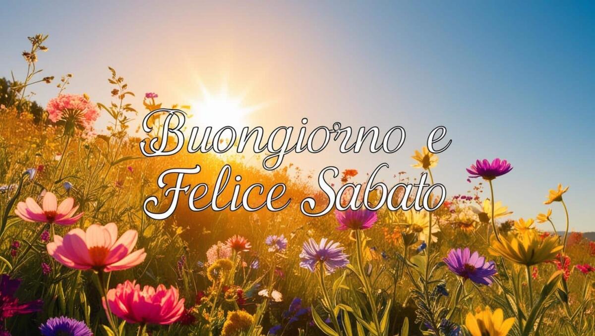 Buongiorno Sabato 19 Luglio 2025: immagini e frasi di Buona Giornata - 