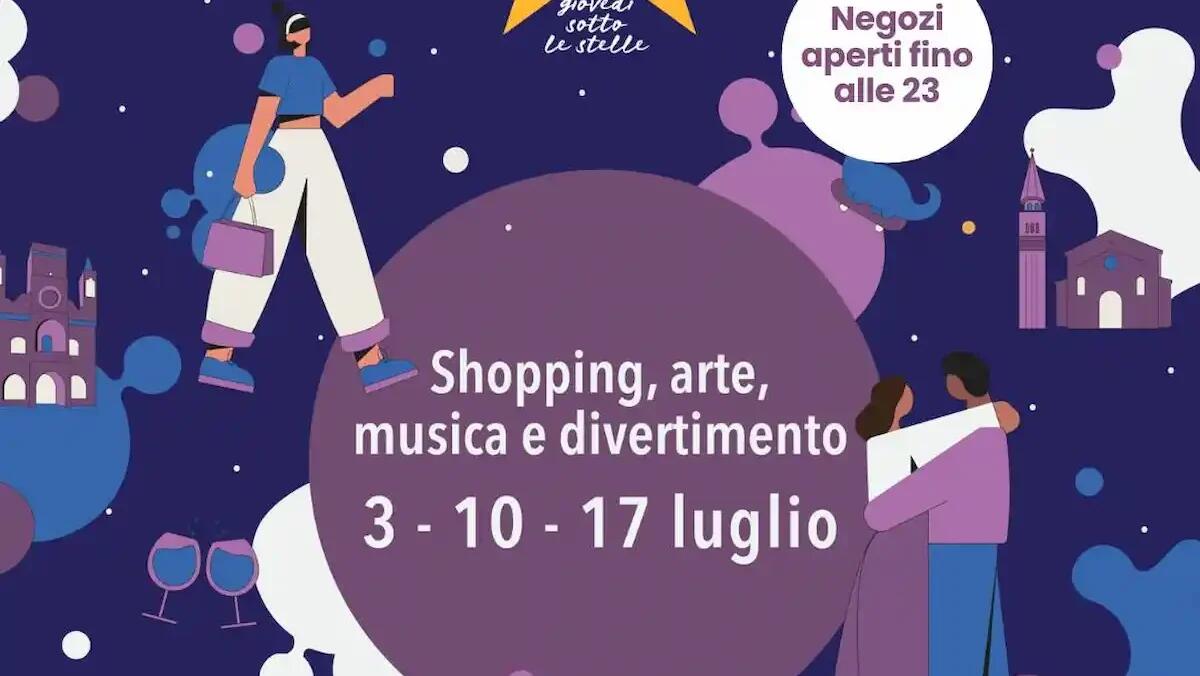Pordenone sotto le stelle: tre giovedì tra eventi, musica e shopping nel cuore della città -