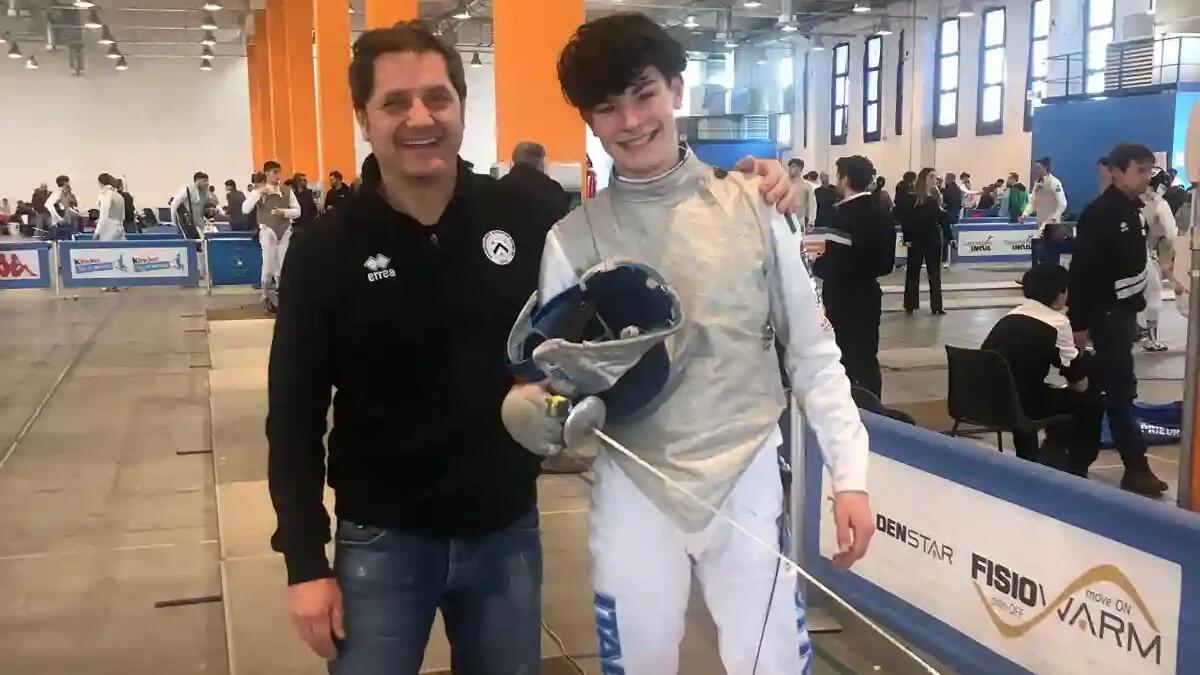 Marco Bertossi dell’ASU convocato per il collegiale degli Azzurrini di fioretto - 