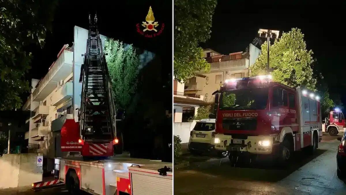 Tromba d'aria scoperchia una palazzina a Valdagno: sfollate 14 persone - 