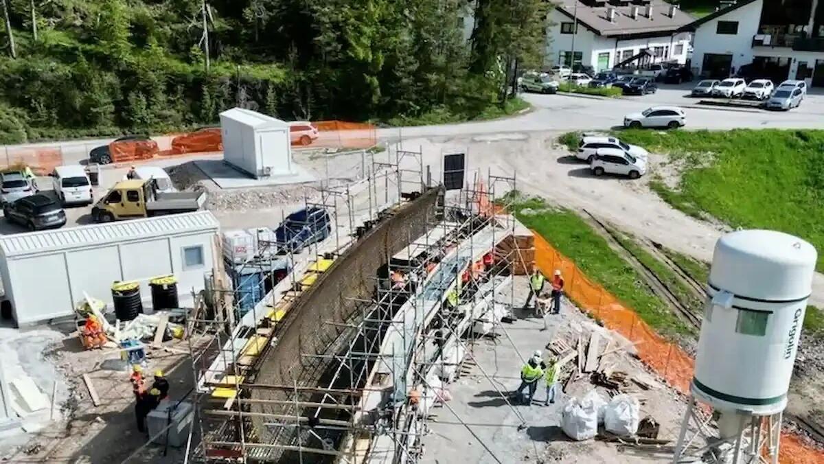 Furto di rame e danni alla pista da bob di Cortina: ancora disagi e ritardi nel cantiere olimpico - 