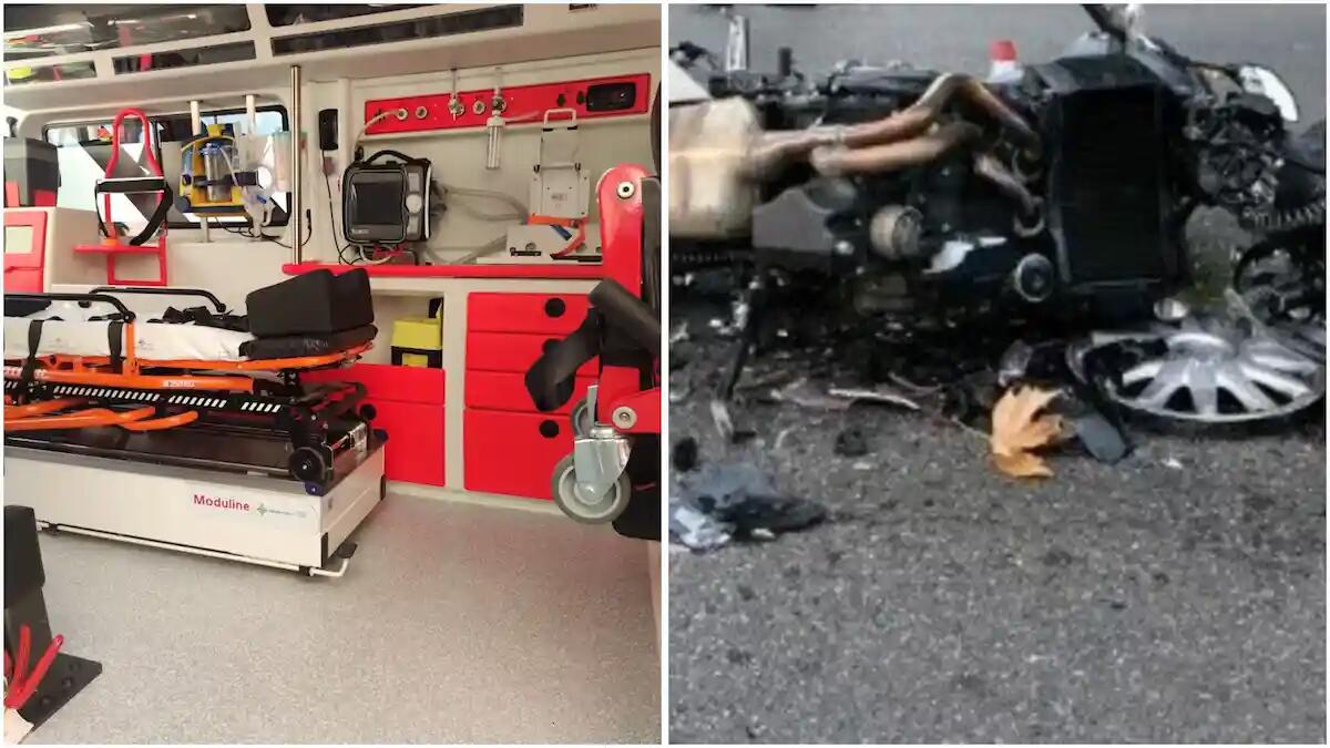 Scontro scooter-auto, codice rosso per il centauro risultato senza patente: fermo amministrativo - 