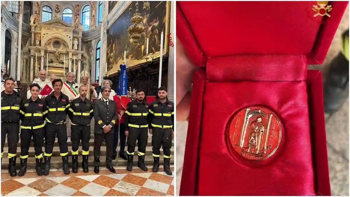 Premio San Rocco 2025: riconoscimento ai Vigili del fuoco di Venezia -