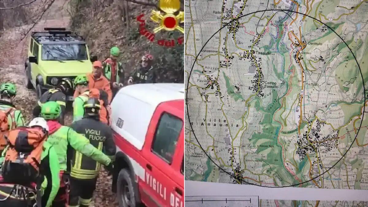 Si perde durante una passeggiata: ricerche in corso per un 68enne, ha passato la notte fuori - 